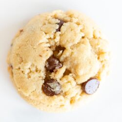 eggless chocolate chip cookie