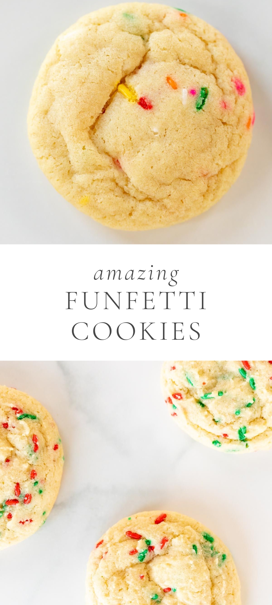 Funfetti Cookies Without a Cake Mix Easy Cookie Recipes