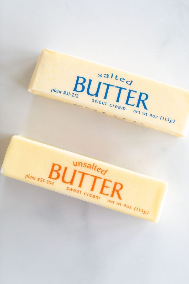 Salted Butter Vs Unsalted Butter | Easy Cookie Recipes