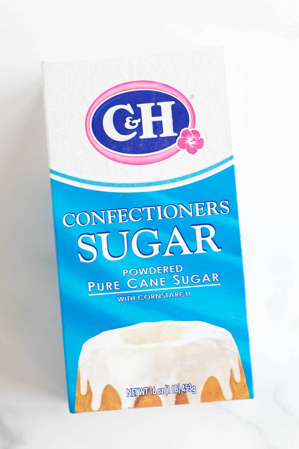 bag of confectioner's sugar powdered pure cane sugar
