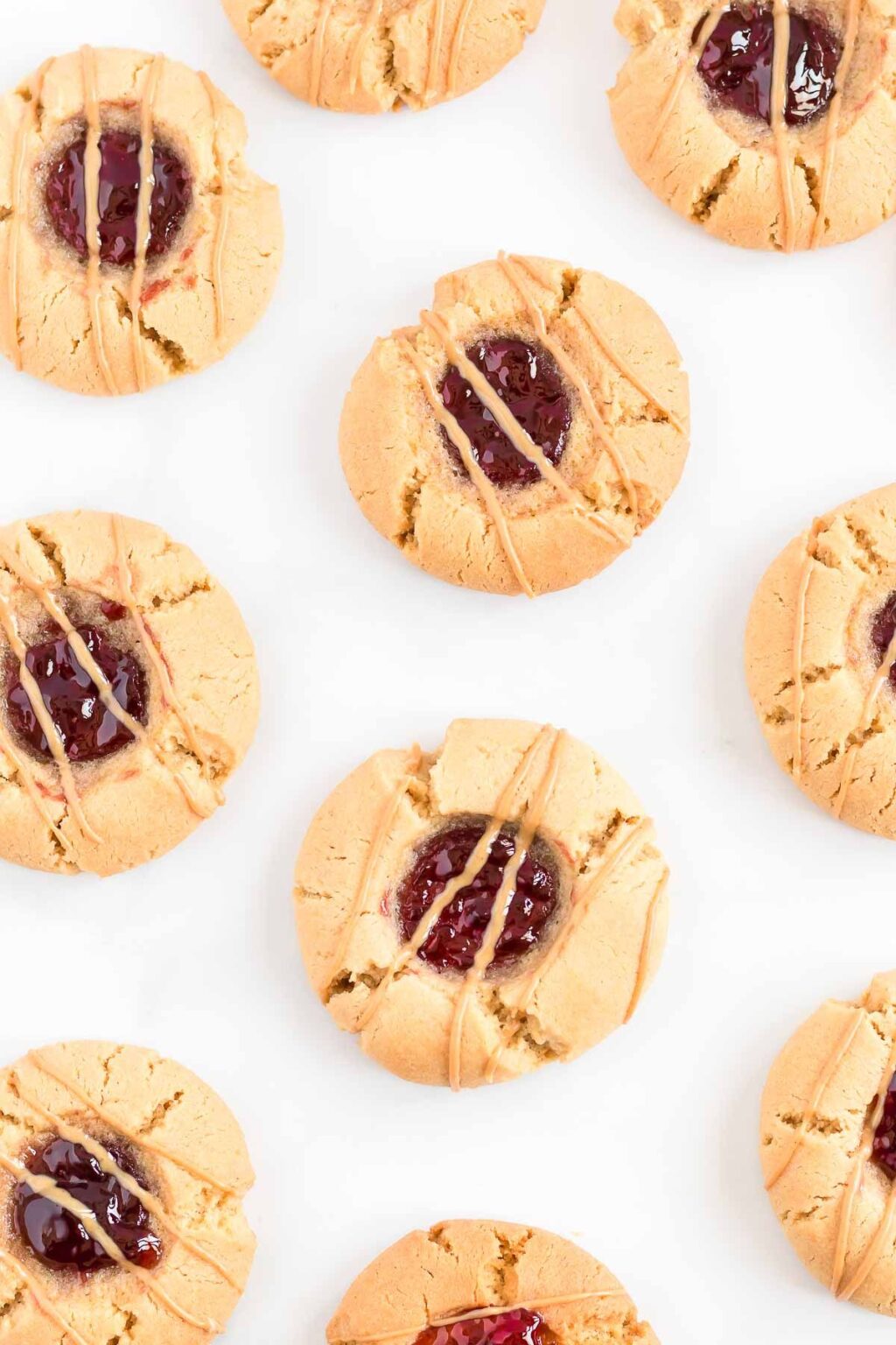 Peanut Butter and Jelly Cookies | Easy Cookie Recipes