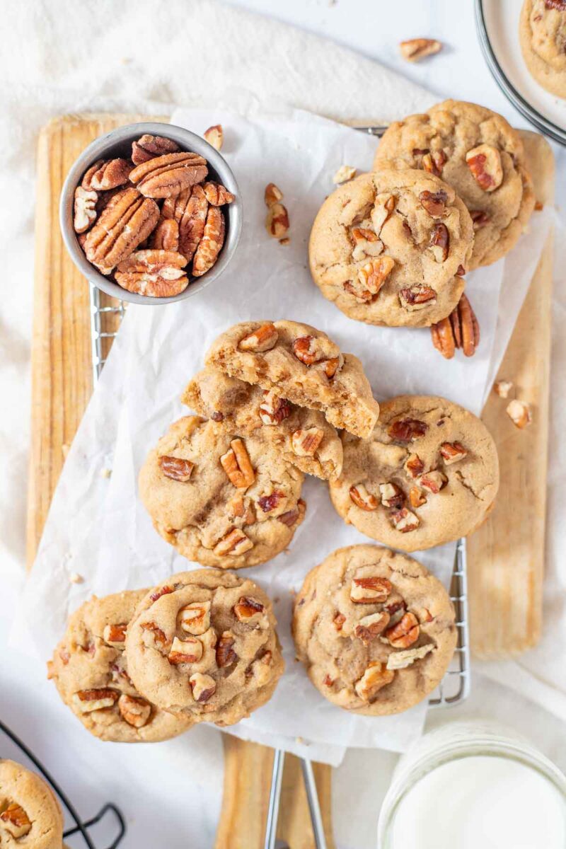 Butter Pecan Cookies Easy Cookie Recipes
