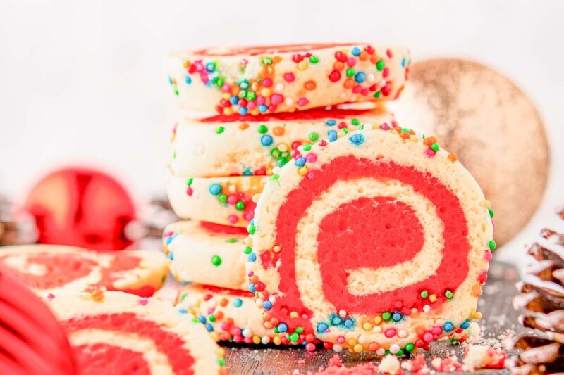 Christmas Pinwheel Cookies - Easy Cookie Recipes