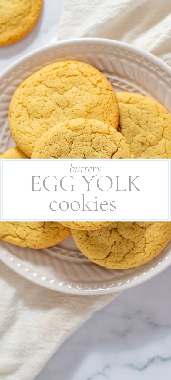 Egg Yolk Cookies | Easy Cookie Recipes